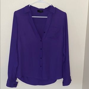 Purple Blouse by The Limited , XS